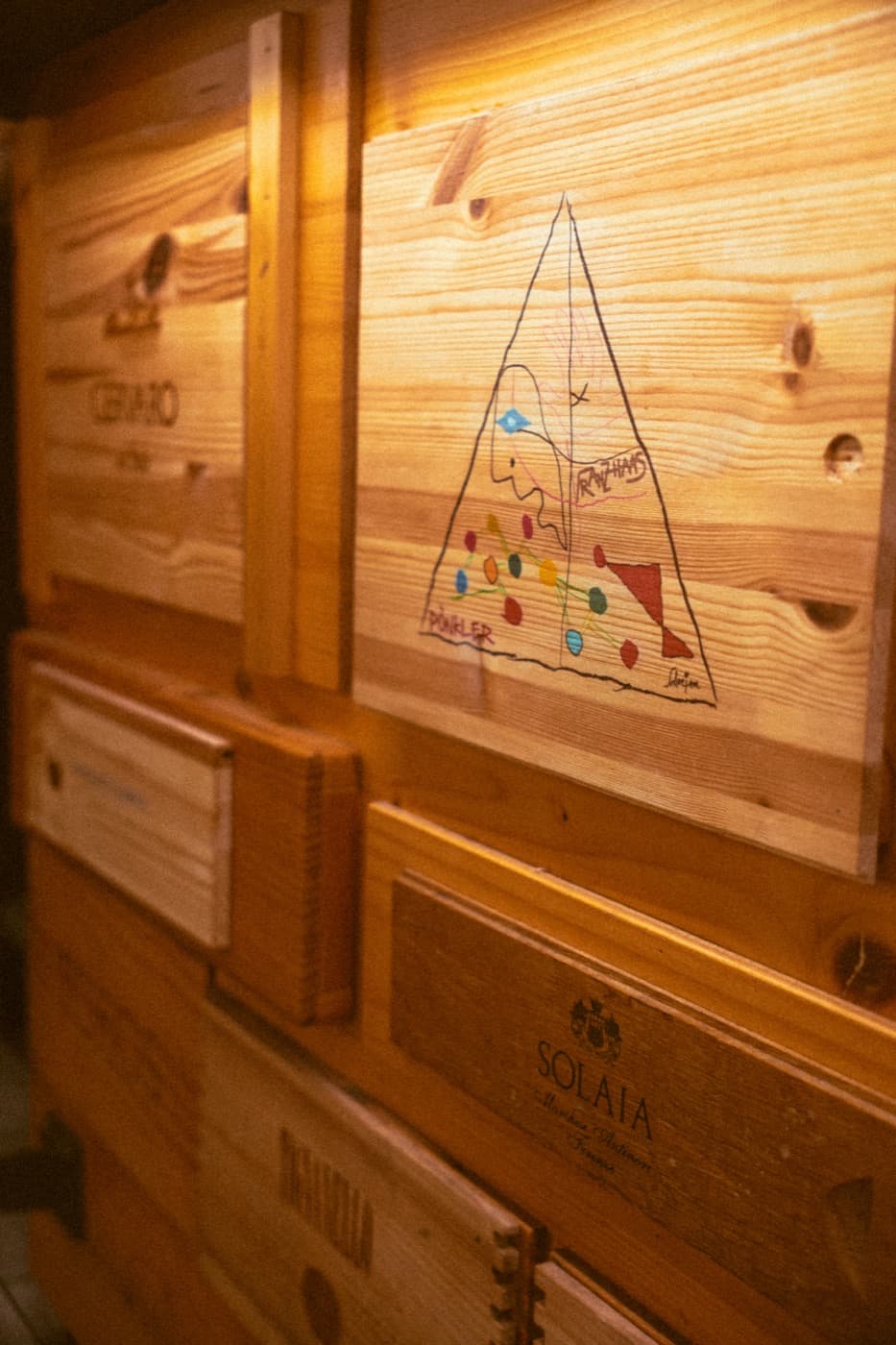 VinArium — La Parete delle Casse