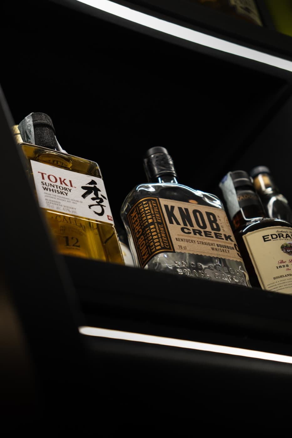 Scaffale whisky